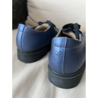 Dolce & Gabbana Chaussures à lacets en Cuir en Bleu