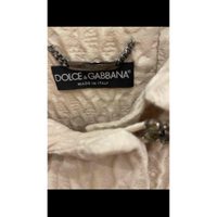 Dolce & Gabbana Giacca/Cappotto in Crema