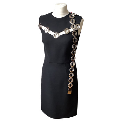 Christian Dior Kleid aus Wolle in Schwarz