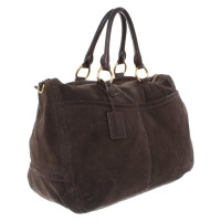 Car Shoe Suede shoulder bag