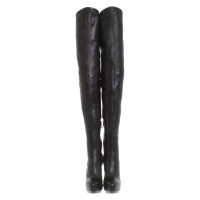 Gucci Overknee boots made of leather