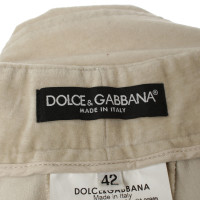 Dolce & Gabbana Trousers in beige