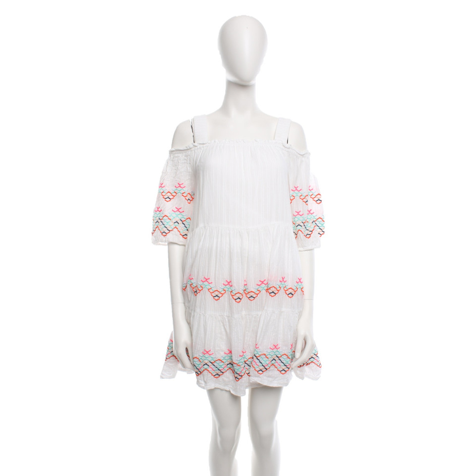 Essentiel Antwerp Kleid aus Baumwolle in Weiß