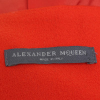 Alexander McQueen Raffinato abito tubino in crepe di lana
