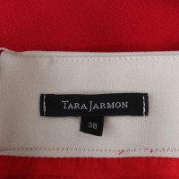 Tara Jarmon Jupe en rouge / blanc