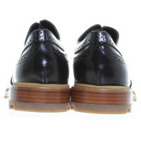 Jil Sander Chaussures lacées en noir