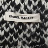 Isabel Marant Foulard en noir / blanc