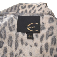 Just Cavalli top with leopard print