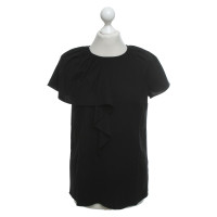 Mulberry top with Jabot