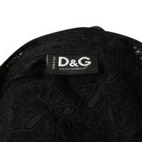 Dolce & Gabbana Lace blouse in zwart