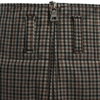 Prada skirt with check pattern