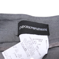 Giorgio Armani Trousers Viscose in Grey