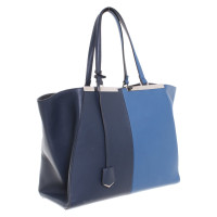 Fendi Handbag Leather in Blue