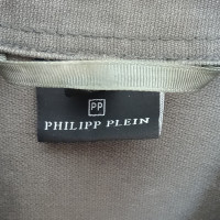 Philipp Plein giacca di jeans con strass