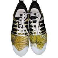 Msgm Trainers Cotton in Yellow