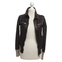 Giorgio Brato Brown leather jacket