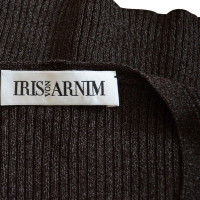 Iris Von Arnim maglione chiazzato marrone scuro