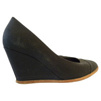 Chanel Wedges in blauw