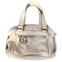 Chanel Shopper aus Leder in Creme