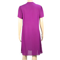 L.K. Bennett Silk dress in purple