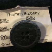 Thomas Burberry spesso, lungo cardigan