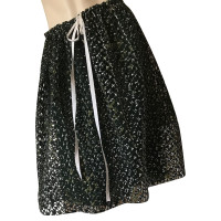 Miu Miu Skirt Cotton in Khaki