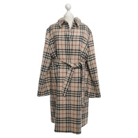 Burberry Mantel mit Glencheck-Muster
