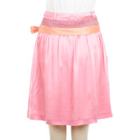 Hugo Boss Pink silk skirt