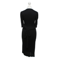 Diane Von Furstenberg Wikkel jurk in zwart