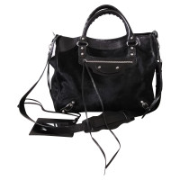 Balenciaga City Bag aus Leder in Schwarz