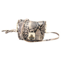 Reiss Shoulder bag with animal pattern