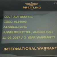 Breitling « Colt 44 en acier inoxydable automatique »