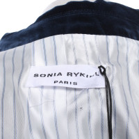 Sonia Rykiel Blazer in Cotone in Blu