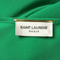 Saint Laurent Bovenkleding Zijde in Groen