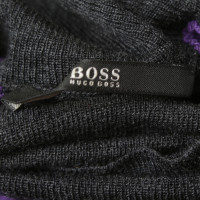 Hugo Boss Turtleneck Sweater with stripes