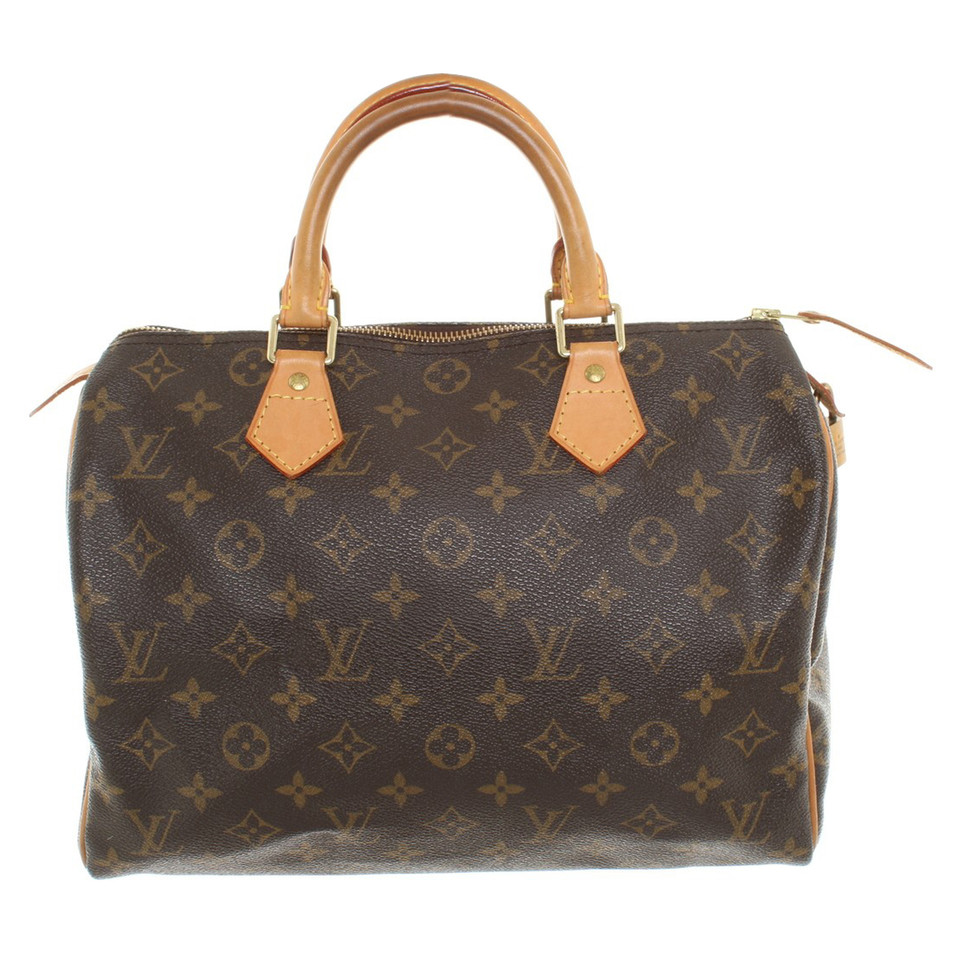 Louis Vuitton Speedy 30 aus Canvas in Braun