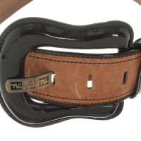 Fendi Belt in black / brown