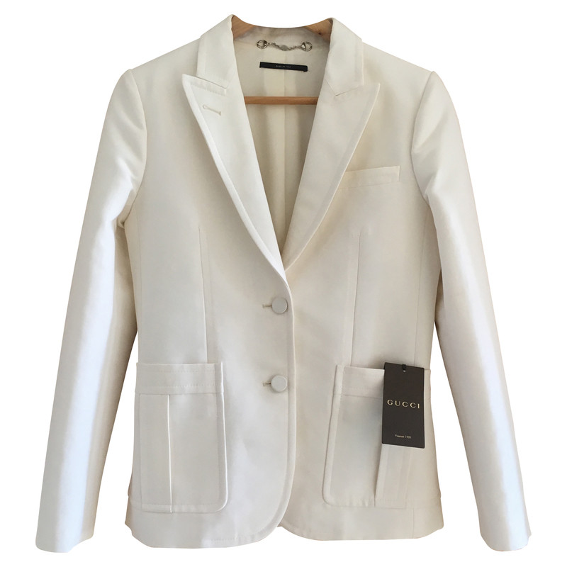Gucci White cotton jacket