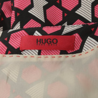 Hugo Boss zijden jurk met patroon