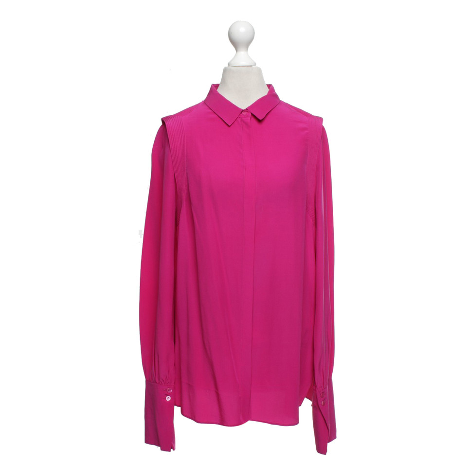 Dorothee Schumacher Silk blouse in fuchsia