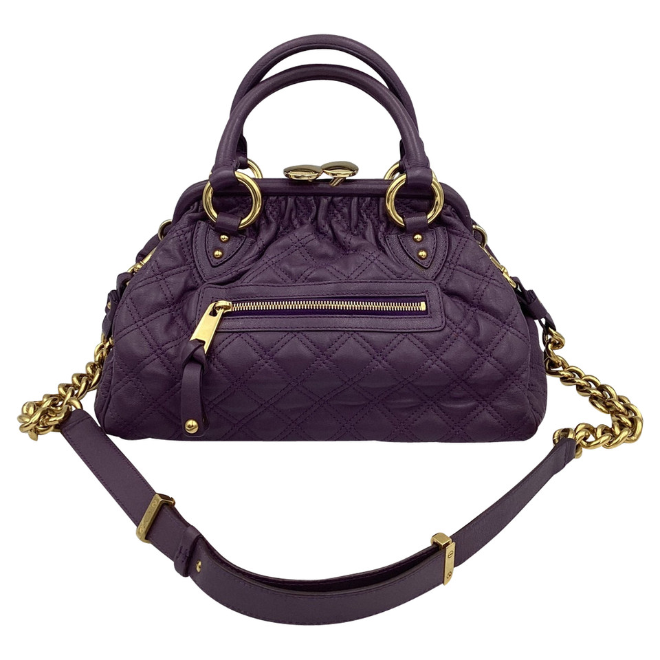 Marc Jacobs Shoulder bag Leather in Violet