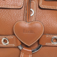 Luella Handbag Leather in Brown