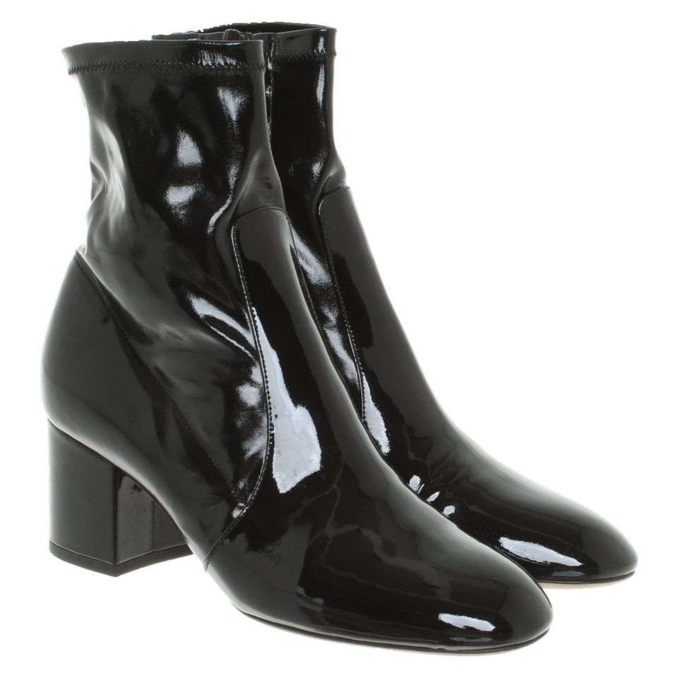 Valentino Garavani Patent leather ankle boots