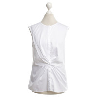 Hugo Boss Sleeveless blouse in white