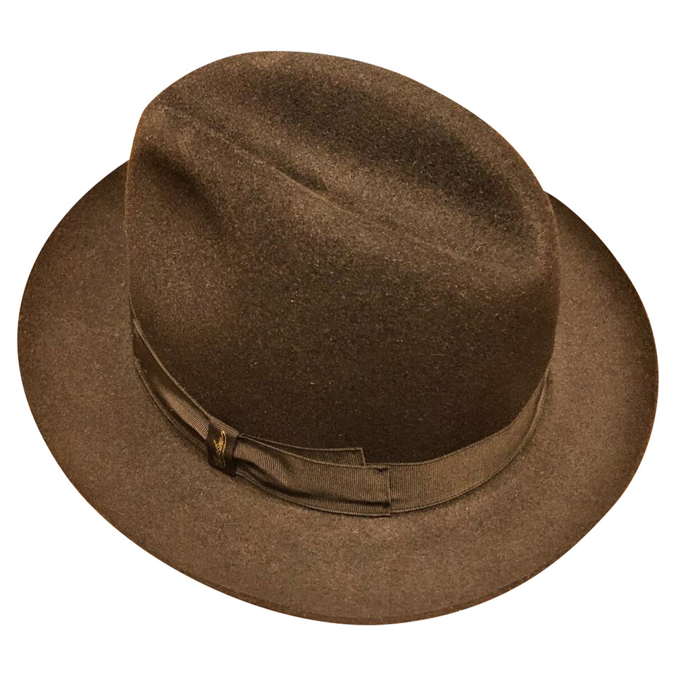 Borsalino Hat/Cap Fur in Black