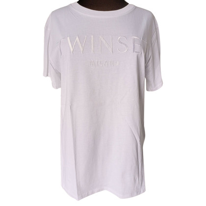 Twinset Milano Top Cotton in White