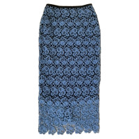 Erdem Skirt Cotton in Blue