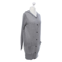 Sport Max Kleid aus Baumwolle in Grau