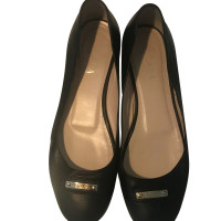 Escada Ballerinas in Schwarz