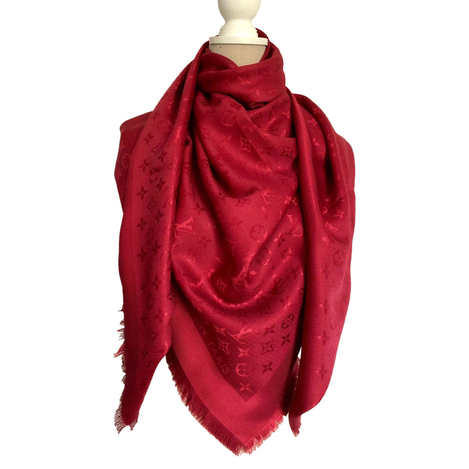 Louis Vuitton Sjaal in Rood